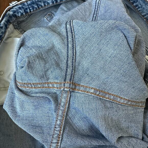 ABERCROMBIE & FITCH The Ankle Straight Jeans Blue Ultra High Rise - Picture 7 of 13